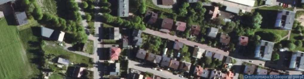 Zdjęcie satelitarne Królowej Jadwigi ul.
