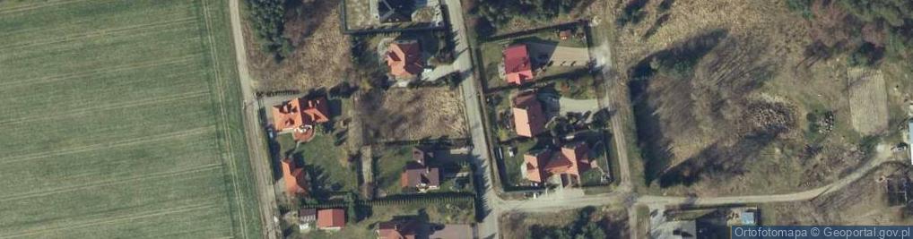Zdjęcie satelitarne Krubińska ul.