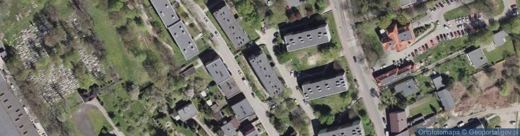 Zdjęcie satelitarne Krawczyka Bernarda ul.