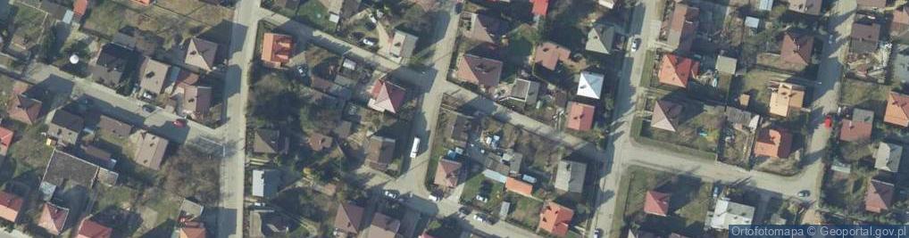 Zdjęcie satelitarne Krajowskiego Franciszka, gen. ul.