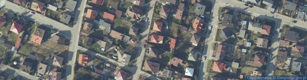 Zdjęcie satelitarne Krajowskiego Franciszka, gen. ul.