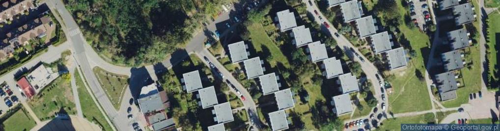 Zdjęcie satelitarne Króla Kazimierza Wielkiego ul.