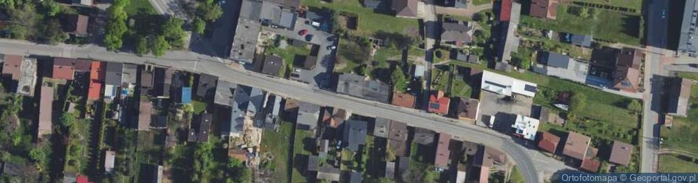 Zdjęcie satelitarne Krakowska ul.