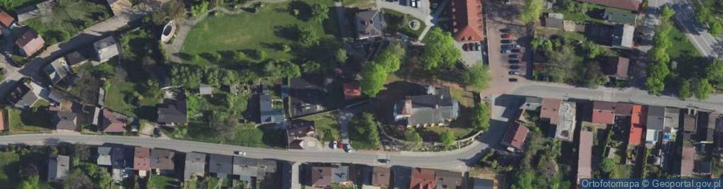 Zdjęcie satelitarne Królowej Jadwigi ul.
