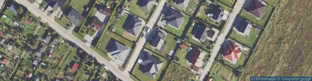 Zdjęcie satelitarne Kryształowa ul.