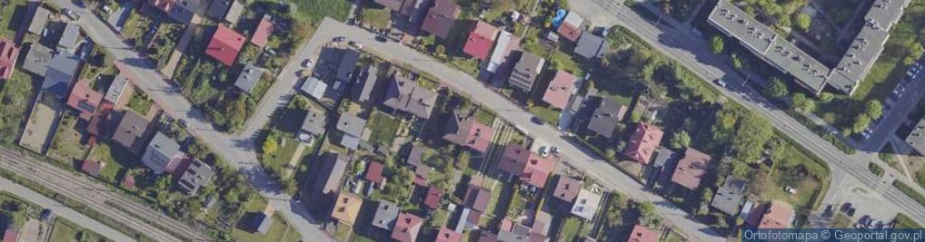 Zdjęcie satelitarne Krasickiego Ignacego, bp. ul.