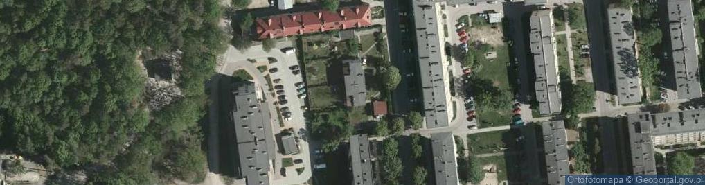 Zdjęcie satelitarne Krasickiego Ignacego, bp. ul.
