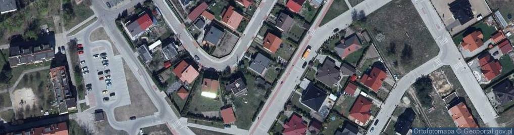 Zdjęcie satelitarne Królowej Jadwigi ul.