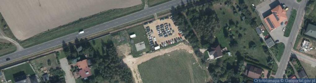 Zdjęcie satelitarne Kręta ul.