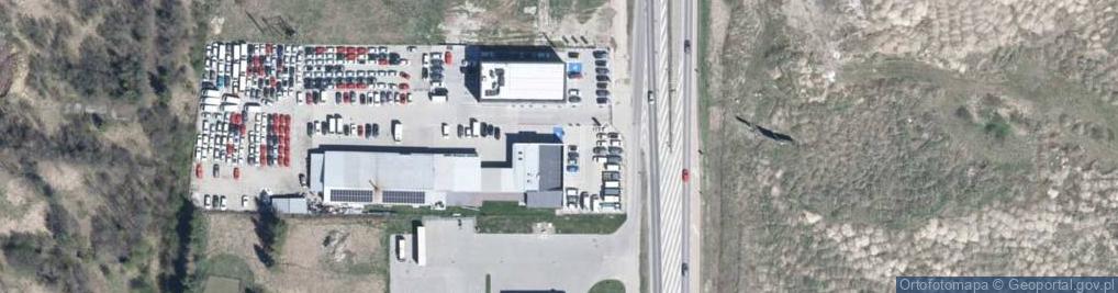 Zdjęcie satelitarne Krakowska ul.