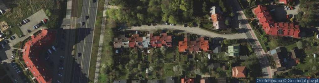 Zdjęcie satelitarne Kręcickiego Franciszka ul.