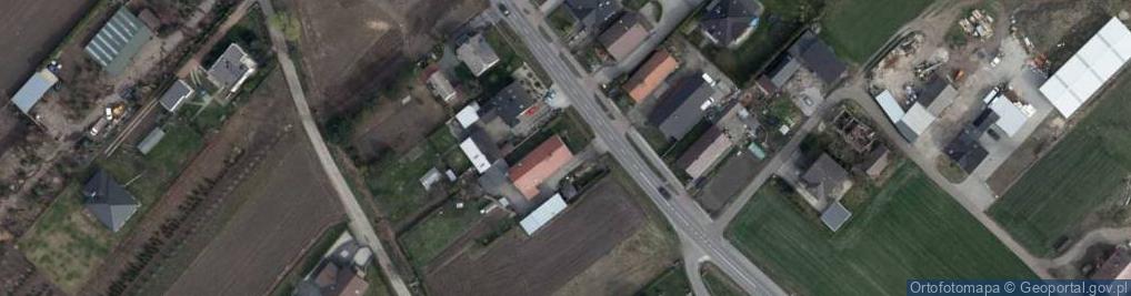 Zdjęcie satelitarne Krzanowicka ul.