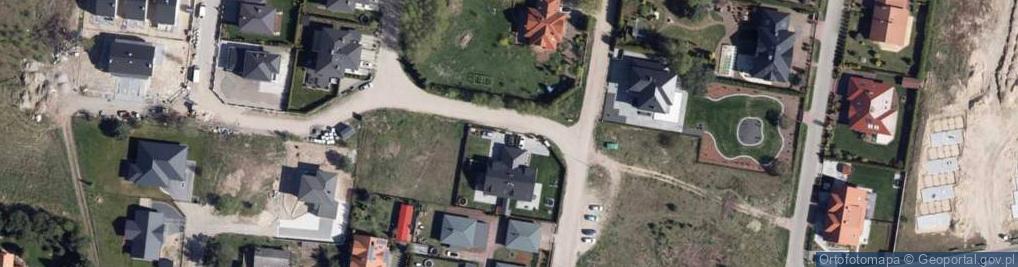 Zdjęcie satelitarne Krabowa ul.
