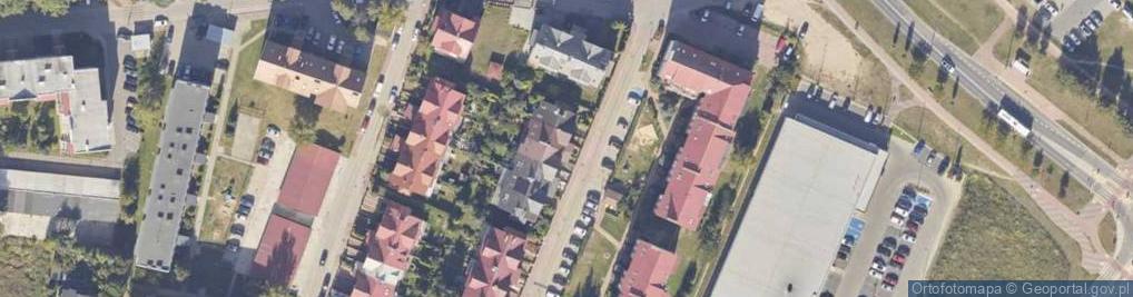 Zdjęcie satelitarne Krzywickiego Ludwika ul.