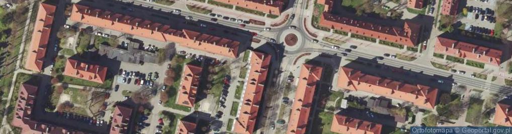 Zdjęcie satelitarne Króla Jana III Sobieskiego ul.