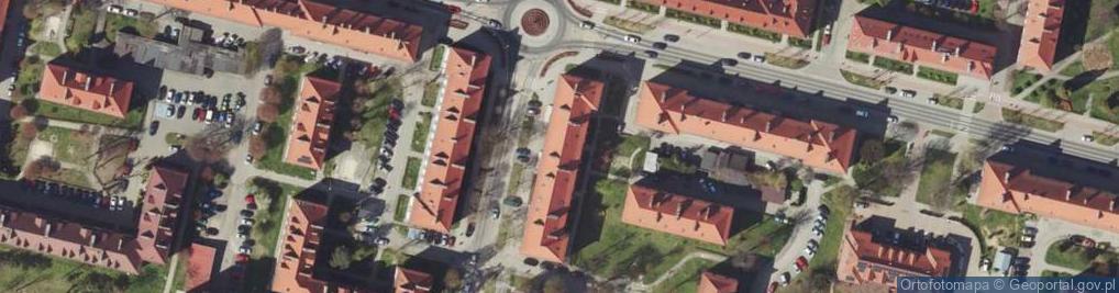 Zdjęcie satelitarne Króla Jana III Sobieskiego ul.