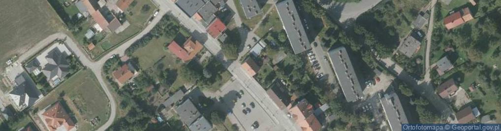 Zdjęcie satelitarne Krakowska ul.