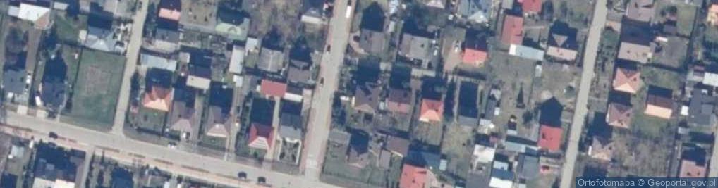 Zdjęcie satelitarne Krynickich ul.