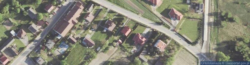 Zdjęcie satelitarne Królowej Jadwigi ul.