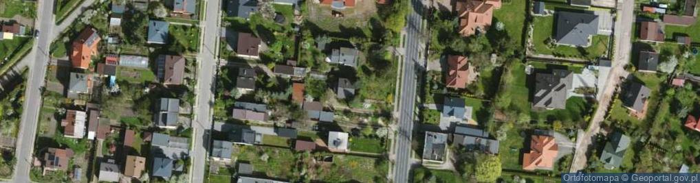 Zdjęcie satelitarne Krakowskie Przedmieście ul.