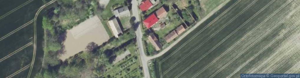 Zdjęcie satelitarne Krakówkowice ul.