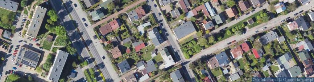 Zdjęcie satelitarne Kredytowa ul.
