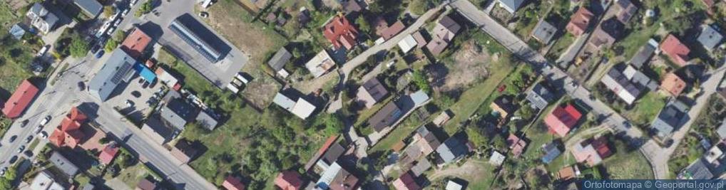 Zdjęcie satelitarne Kręta ul.