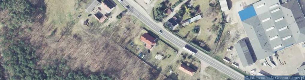 Zdjęcie satelitarne Krośnieńska ul.