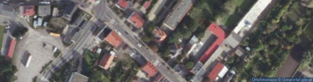 Zdjęcie satelitarne Krobska ul.