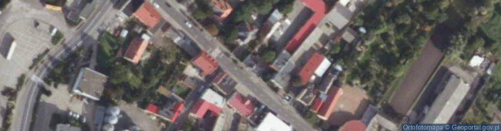 Zdjęcie satelitarne Krobska ul.