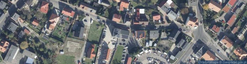 Zdjęcie satelitarne Krobska ul.