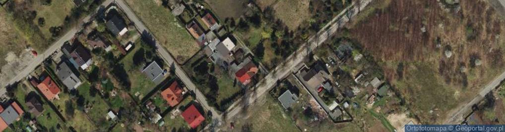 Zdjęcie satelitarne Krzesiny ul.