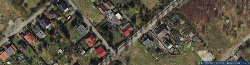 Zdjęcie satelitarne Krzesiny ul.