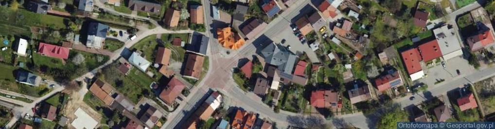 Zdjęcie satelitarne Krakowska ul.