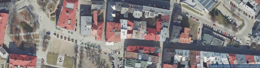Zdjęcie satelitarne Króla Kazimierza Wielkiego ul.