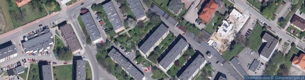 Zdjęcie satelitarne Króla Jana III Sobieskiego ul.