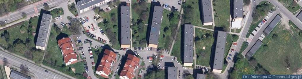 Zdjęcie satelitarne Króla Władysława Jagiełły ul.