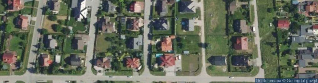 Zdjęcie satelitarne Królowej Jadwigi ul.