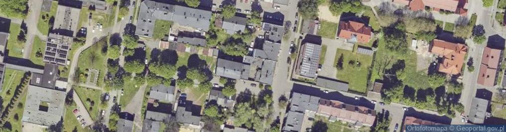 Zdjęcie satelitarne Królowej Jadwigi ul.