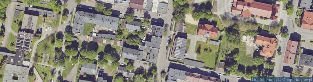 Zdjęcie satelitarne Królowej Jadwigi ul.