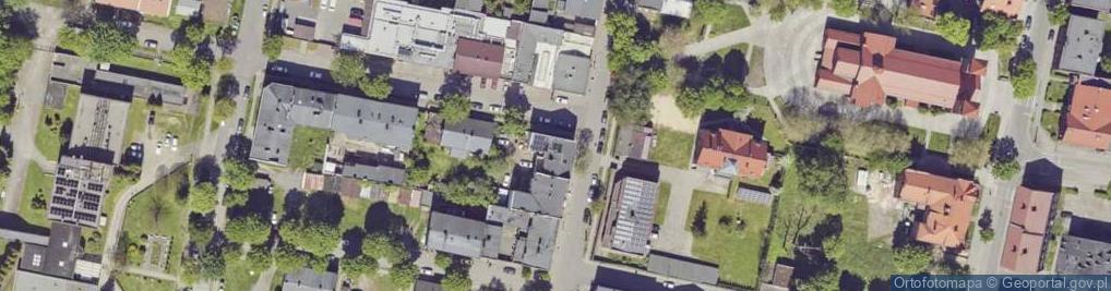 Zdjęcie satelitarne Królowej Jadwigi ul.