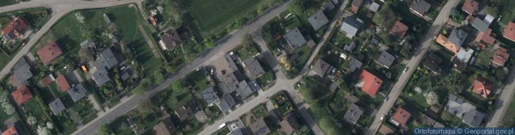Zdjęcie satelitarne Krzywoń Anieli ul.