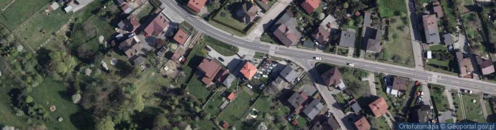 Zdjęcie satelitarne Krzyżkowicka ul.