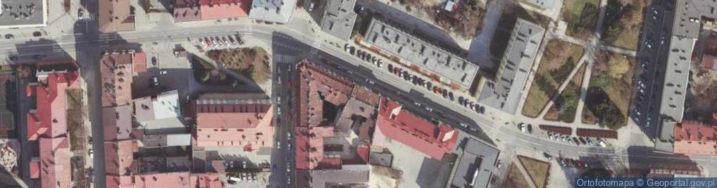 Zdjęcie satelitarne Króla Jana III Sobieskiego ul.
