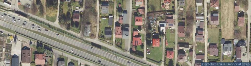 Zdjęcie satelitarne Krakowska ul.