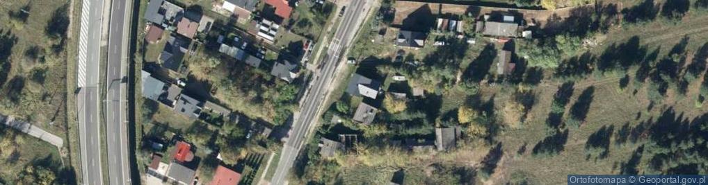 Zdjęcie satelitarne Krakowska ul.