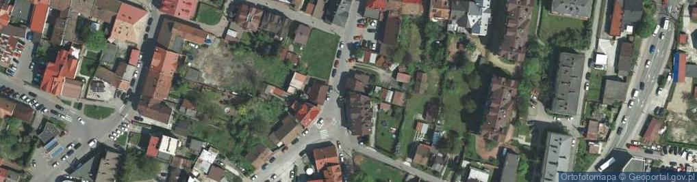 Zdjęcie satelitarne Króla Kazimierza Wielkiego ul.