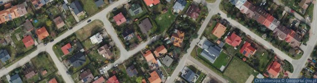 Zdjęcie satelitarne Królowej Jadwigi ul.