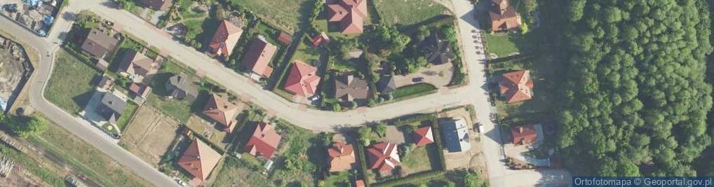 Zdjęcie satelitarne Krajewskiej ul.