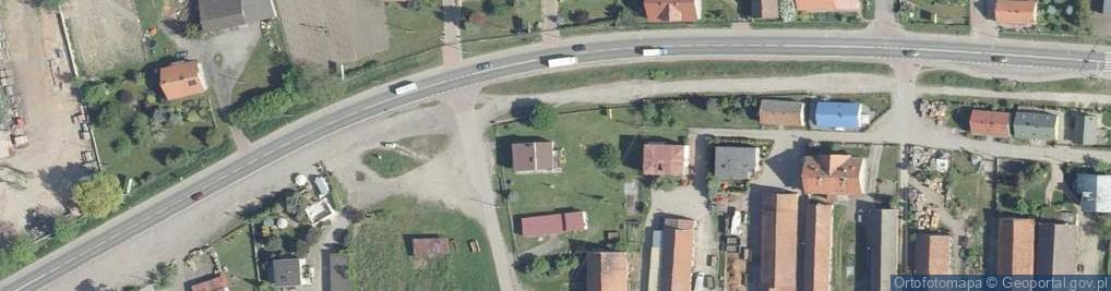 Zdjęcie satelitarne Kryształowa ul.